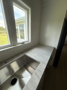marble kitchen countertop